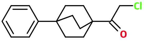 (image for) MC085511 2-Chloro-1-(4-phenyl-bicyclo[2.2.2]oct-1-yl)-ethanone